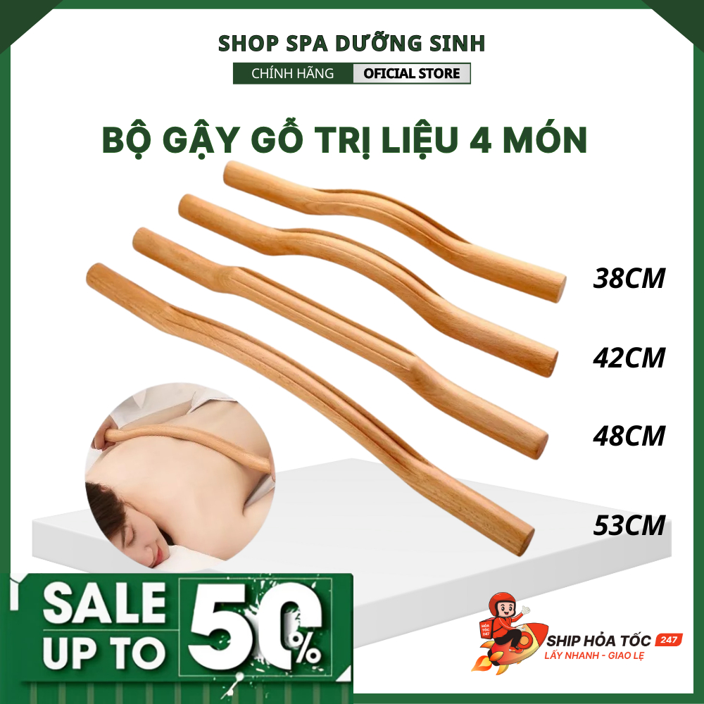 Cách Đánh Tan Mỡ Bụng Bằng Gậy Gỗ 4 Món Chuẩn Spa Dưỡng Sinh